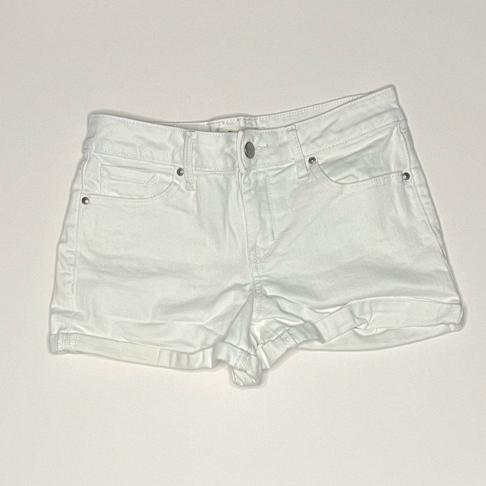 Jessica Simpson White Denim Shorts